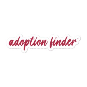 adoption-finder sticker